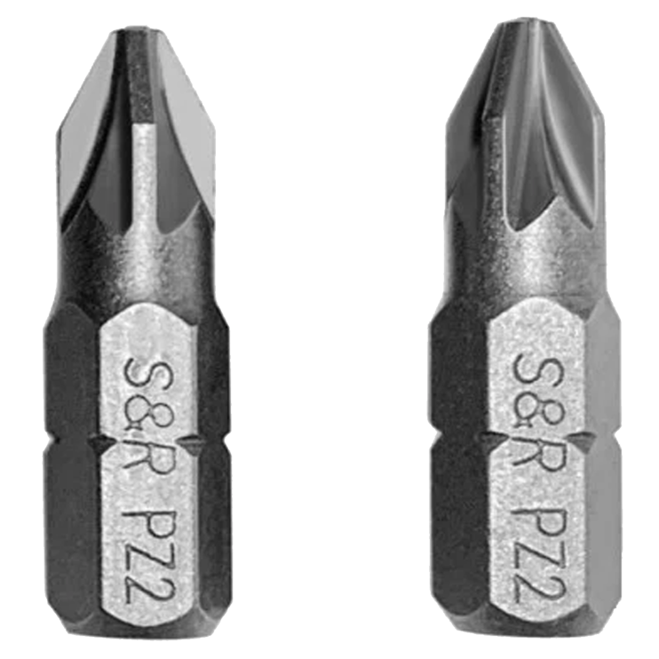 Біта S&R PZ2 x 25 мм S2 (2 шт) Київ у Києві - Новаторбуд - фото 1