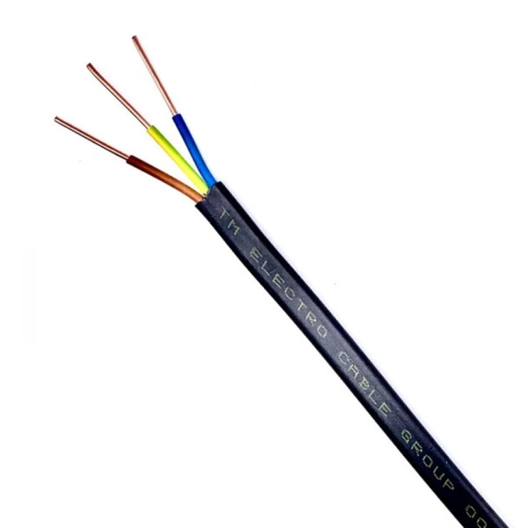 Кабель мідний ЗЗЦМ ВВГНГД-П 3x2,5 - Новаторбуд - фото 1