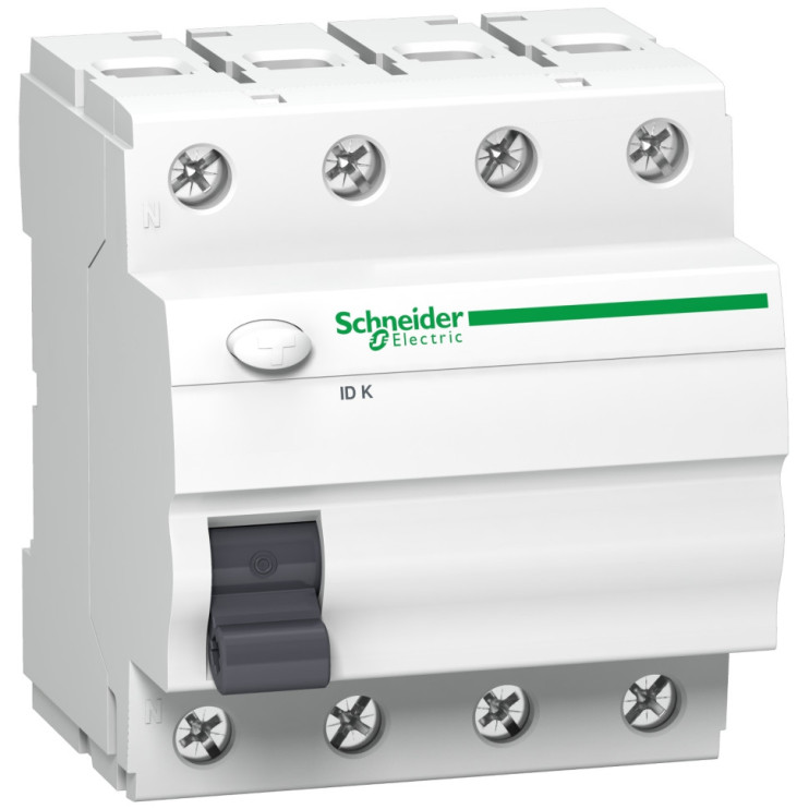 УЗО Schneider Electric Acti9 ID K, 4P, 40A, A тип, 30мА - Новаторстрой - фото 1