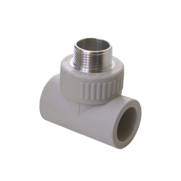 Трійник Rozma РН 25х1/2 зовнішня різьба Київ у Києві - Новаторбуд - фото 1