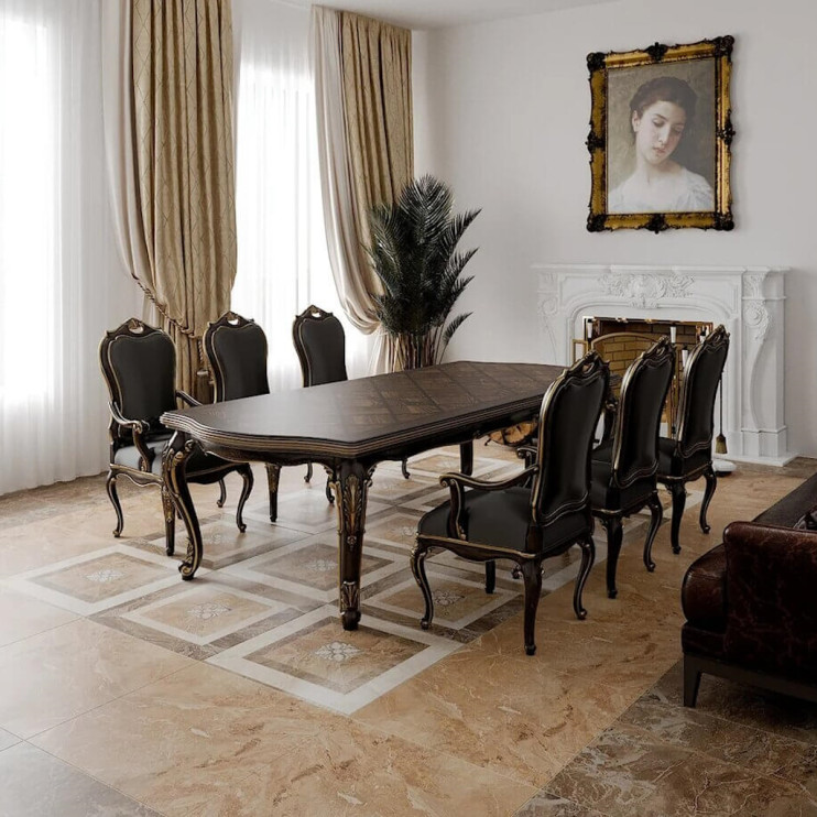 Декор Privilege Moka Cassettone (600x600 мм) Киев в Киеве - Новаторстрой - фото 3