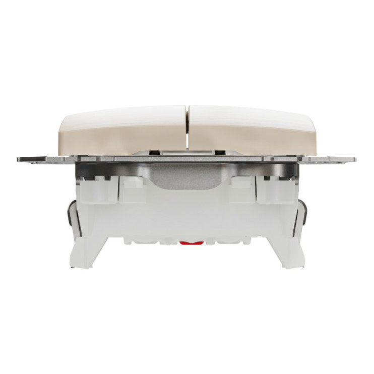 Двоклавішний вимикач Schneider Electric Sedna Design&Elements, береза - Новаторбуд - фото 5