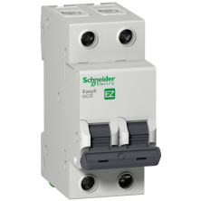 Автоматичний вимикач Schneider Electric Easy9 (EZ9), 2Р, 63А (С)