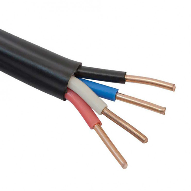 Кабель медный Gal-Kat ВВГнг-LS 4x1,5 мм - Новаторстрой - фото 1