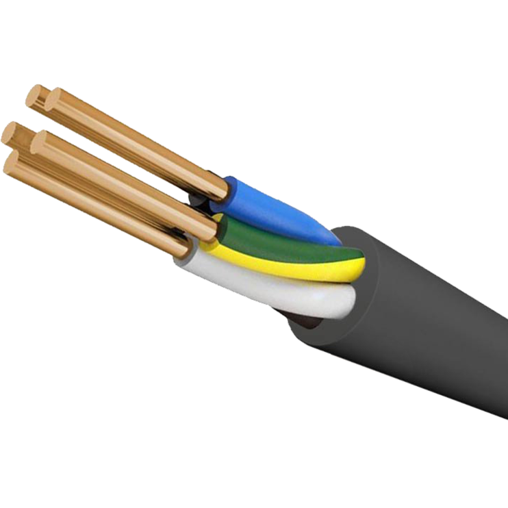 Кабель мідний ЗЗЦМ ВВГнг 5x2,5  - Новаторбуд - фото 1