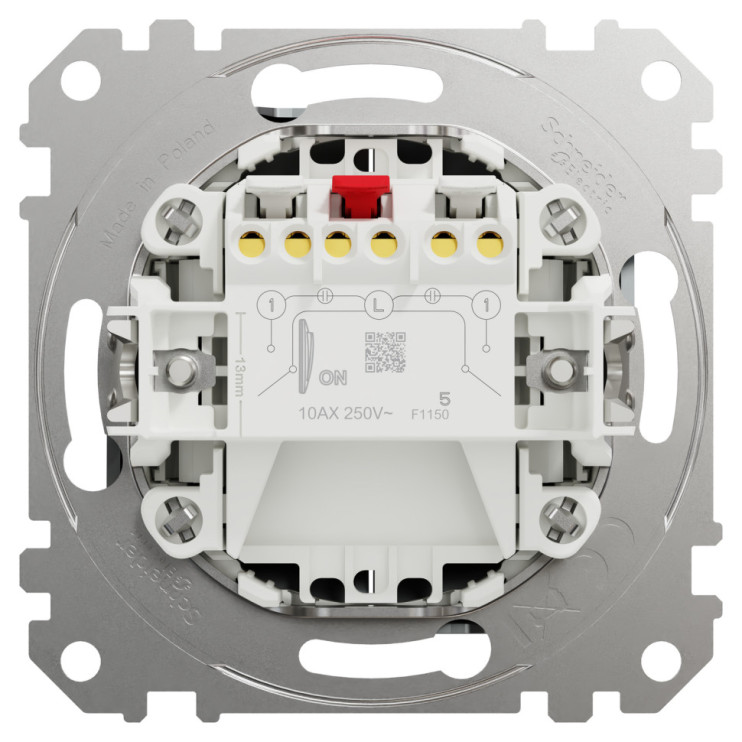 Двухклавишный выключатель Schneider Electric Sedna Design&Elements, матовый титан - Новаторстрой - фото 2