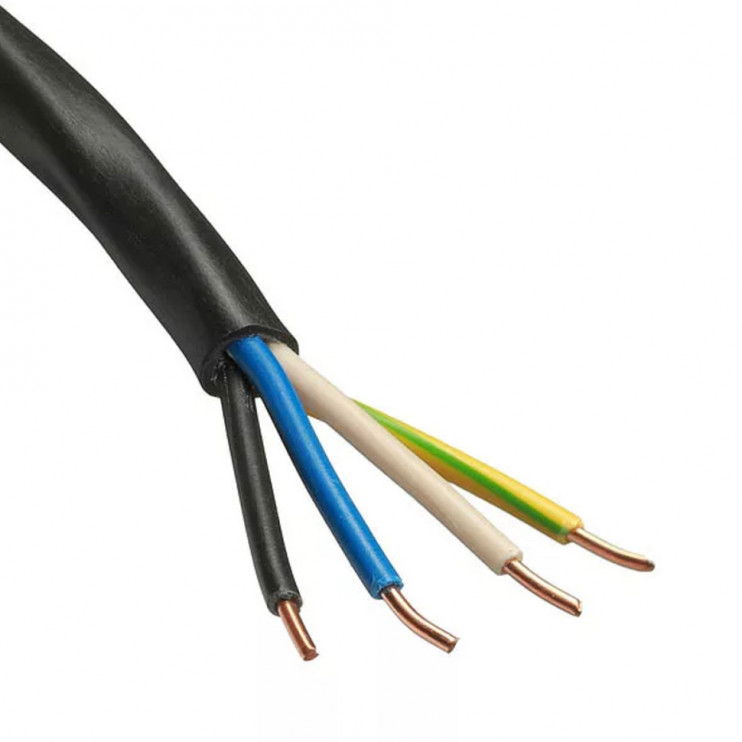 Кабель мідний Gal-Kat ВВГНГ-LS 4x16 мм - Новаторбуд - фото 1