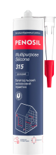Герметик силиконовый многофункциональный Penosil Multipurpose 315с белый (310 мл)