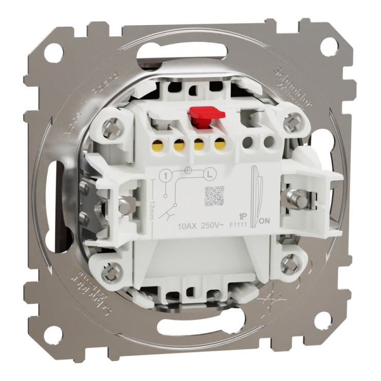 Кнопочный выключатель Schneider Electric Sedna Design&Elements, венге Киев в Киеве - Новаторстрой - фото 2