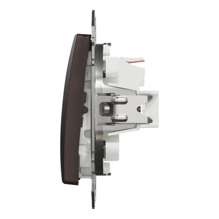 Кнопковий вимикач Schneider Electric Sedna Design&Elements, венге Київ у Києві - Новаторбуд - фото 4