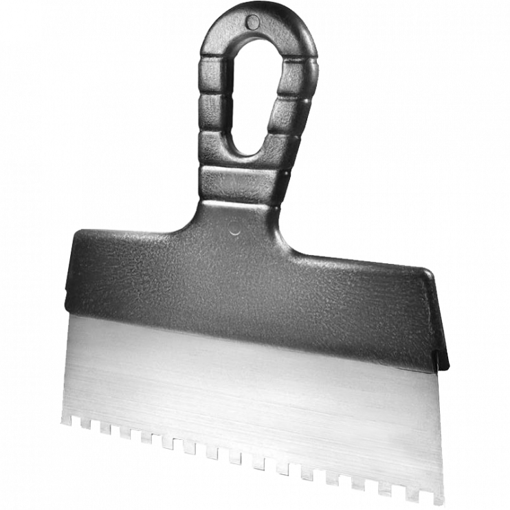 Шпатель зубчатый Stark 70x200 (зуб 8x8 мм) - Новаторстрой - фото 1