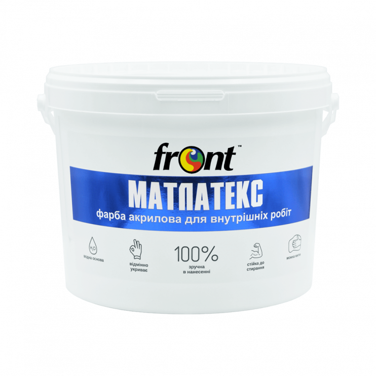Фарба Матлатекс FRONT (7 кг) - Новаторбуд - фото 2