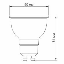 Лампа LED VIDEX MR16e 6W GU10 4100K 220V