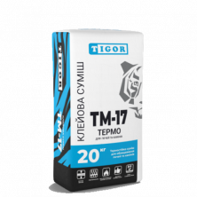 Клей термостойкий для печей и каминов TIGOR ТМ-17 Термо (20 кг)