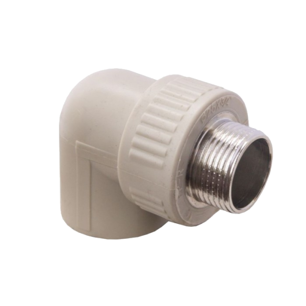 Коліно Rozma РН 32х1 різьблення зовнішня поліпропілен Київ у Києві - Новаторбуд - фото 1