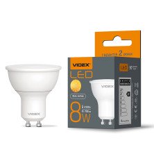 Лампа LED VIDEX MR16e 8W GU10 4100K 220V