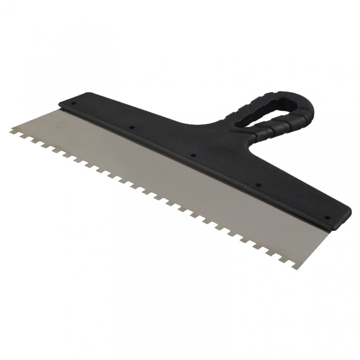 Шпатель зубчатый Stark 70x300 (зуб 6x6 мм) - Новаторстрой - фото 1