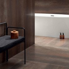 Напольная плитка Tubadzin Time Brown 60 Lap (1198x2398 мм)