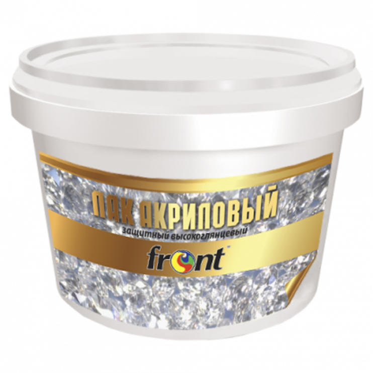 Лак защитный высокоглянцевый FRONT (10 кг) - Новаторстрой - фото 2