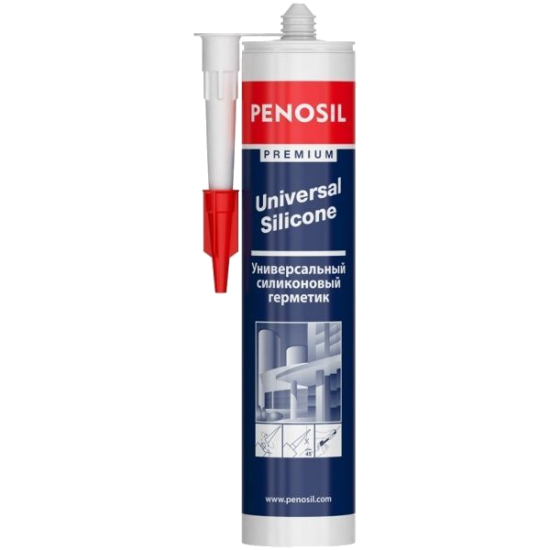 Герметик силиконовый Penosil Premium Universal Silicone белый (310 мл) - Новаторстрой - фото 1