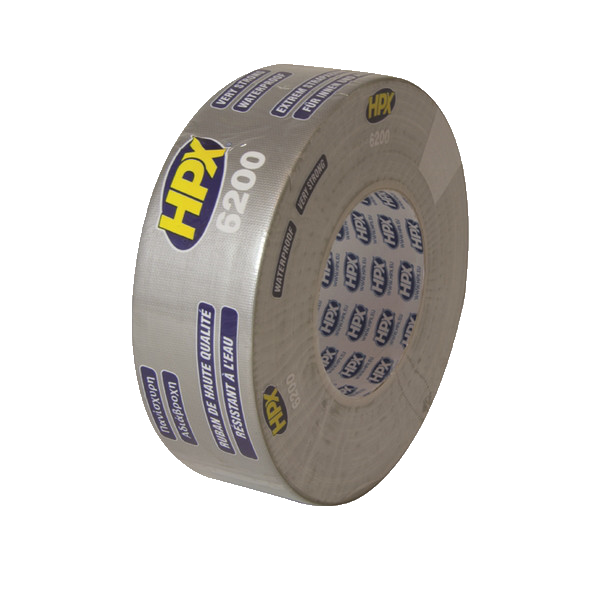 Стрічка армована одностороння HPX 6200 срібло 48ммx25м - Новаторбуд - фото 1