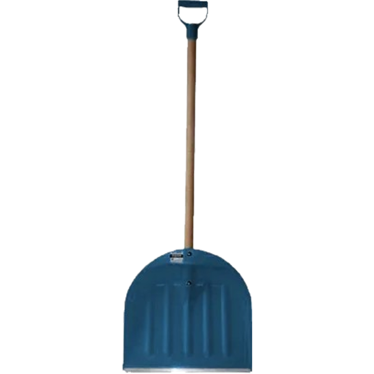 Лопата для снігу пластикова Stark з держаком (440×440×1230 мм) - Новаторбуд - фото 1