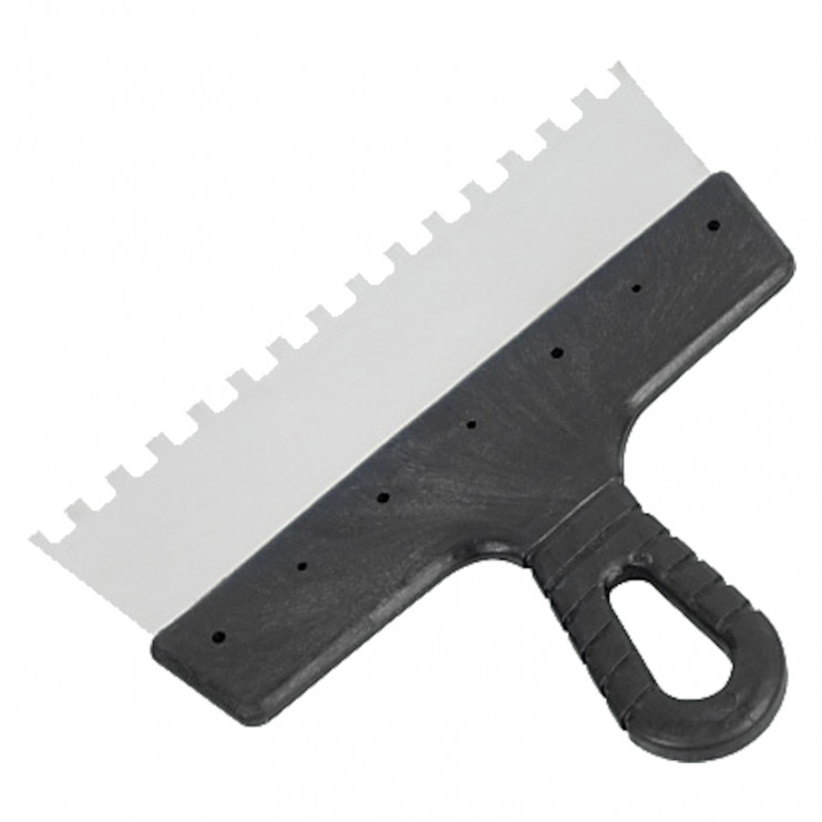 Шпатель зубчатый Stark 70x350 (зуб 8x8 мм) у Києві - Новаторбуд - фото 1