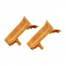 Кут внутрішній для плінтуса TIS дуб шервуд з коекструзією (ПЛГВК-0008)