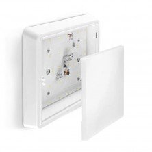 Светильник квадратный накладной Titanum 24W 1920Lm 5000K 190x190x35мм