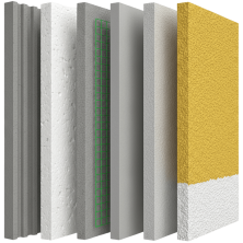 Система утеплення пінопластом 50 мм TIGOR (ціна за 1 м2)