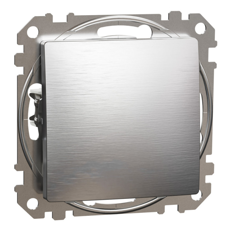 Одноклавішний вимикач Schneider Electric Sedna Design&Elements, матовий алюміній Київ у Києві - Новаторбуд - фото 3