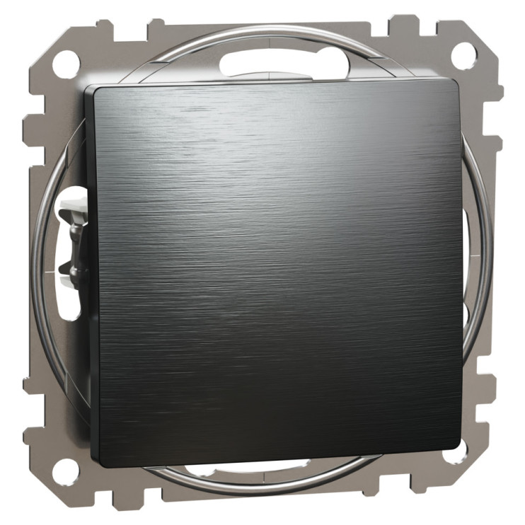 Одноклавішний вимикач Schneider Electric Sedna Design&Elements, матовий титан Київ у Києві - Новаторбуд - фото 3