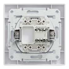 Компьютерная розетка RJ45 UTP Cat 5E Schneider Electric Asfora, белая