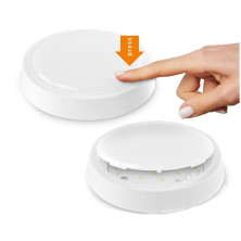 Светильник круглый накладной Titanum 18W 5000K 180x35мм