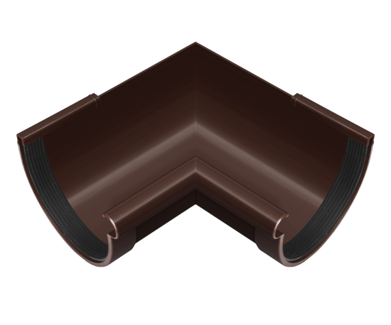 Кут жолоба Rainway внутрішній 90° 130 білий Київ у Києві - Новаторбуд - фото 1