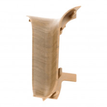 Кут внутрішній для плінтуса TIS горіх з коекструзією (ПЛГВК-0040)