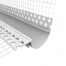 Профиль ПВХ дилатационной прямой с сеткой (2 м)