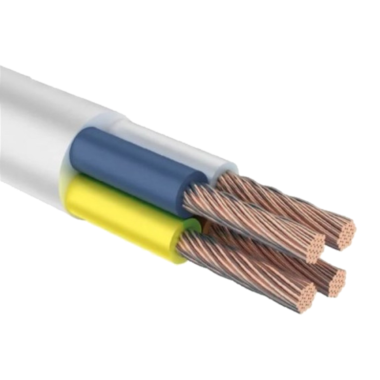 Провід мідний ЗЗЦМ ПВС 4x1,5 мм - Новаторбуд - фото 1