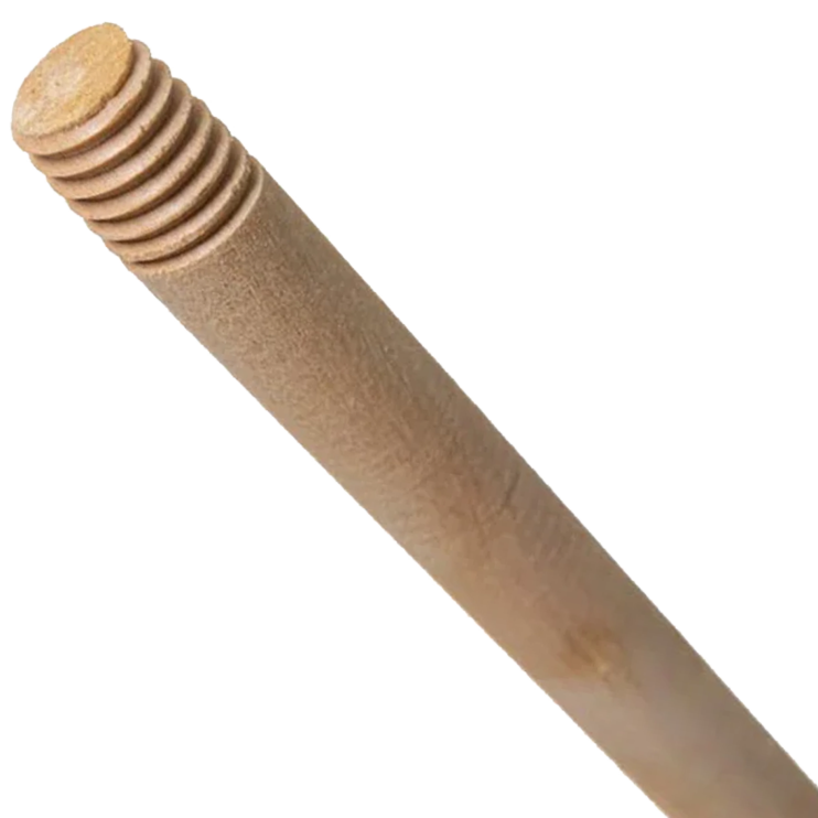 Черенок деревянный с резьбой L-1200 с резьбой (для щетки и граблей) Киев в Киеве - Новаторстрой - фото 1