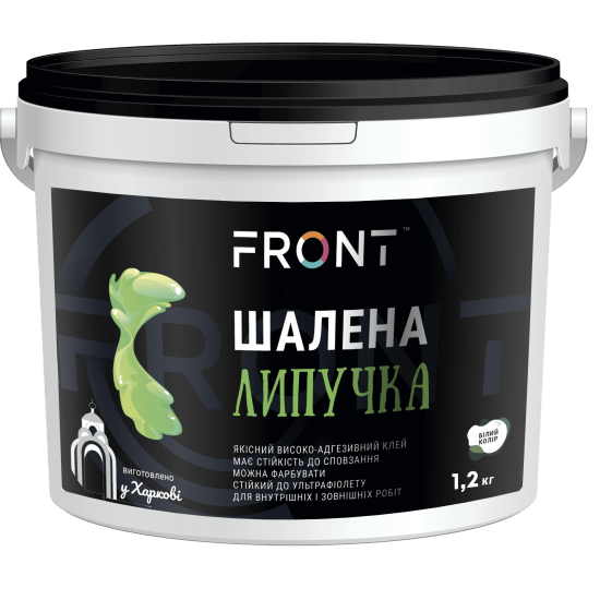 Клей монтажний універсальний FRONT Шалена липучка (1,2 кг) Київ у Києві - Новаторбуд - фото 1