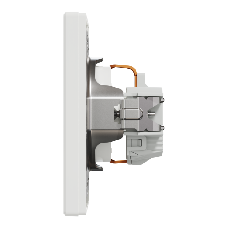 Розетка с заземлением Schneider Electric Asfora, белая - Новаторстрой - фото 5