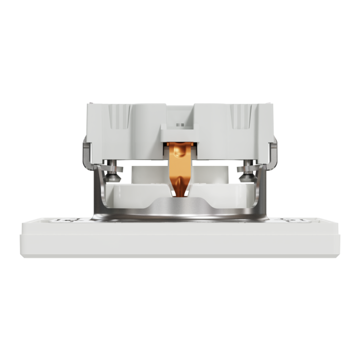 Розетка с заземлением Schneider Electric Asfora, белая - Новаторстрой - фото 6