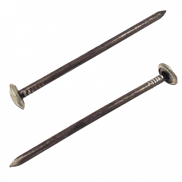 Цвяхи шиферні 5х120 мм (1 кг) - Новаторбуд - фото 1