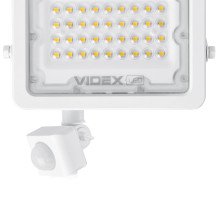 Прожектор с датчиком движения и освещения LED VIDEX 30W 5000K (VL-F2e-305W-S)