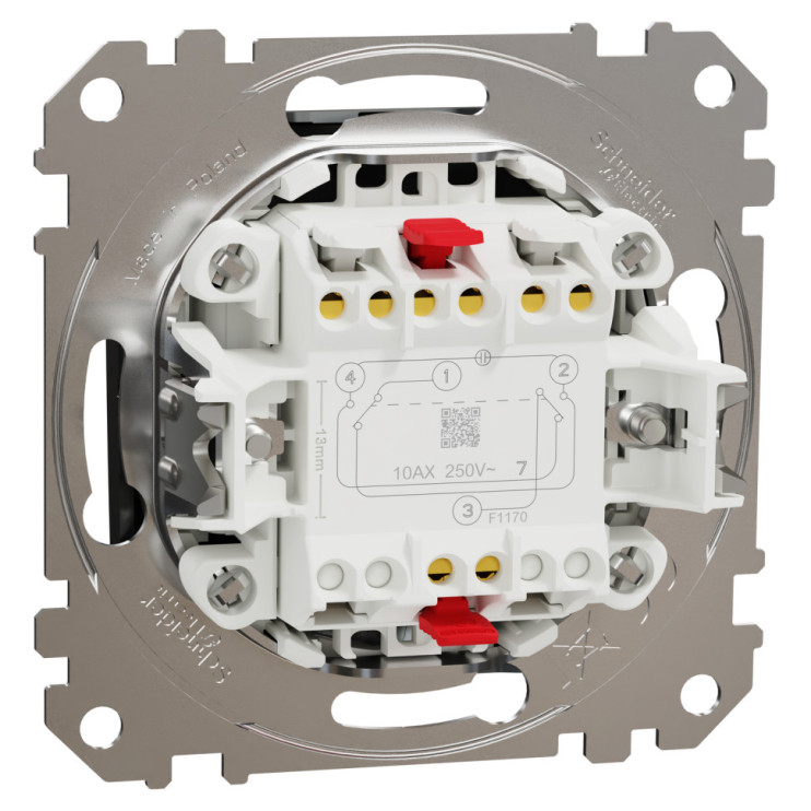 Промежуточный выключатель Schneider Electric Sedna Design&Elements, матовый титан Киев в Киеве - Новаторстрой - фото 2