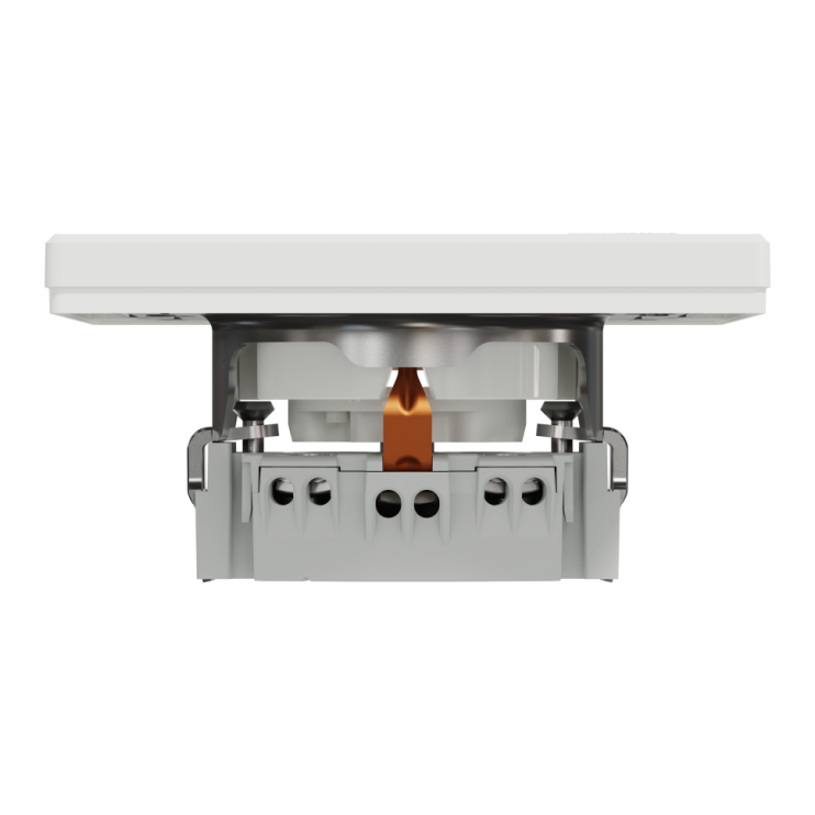 Розетка із заземленням та захисними шторками Schneider Electric Asfora, біла - Новаторбуд - фото 7