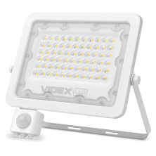 Прожектор з датчиком руху та освітлення LED VIDEX F2e 50W 5000K 5000Lm