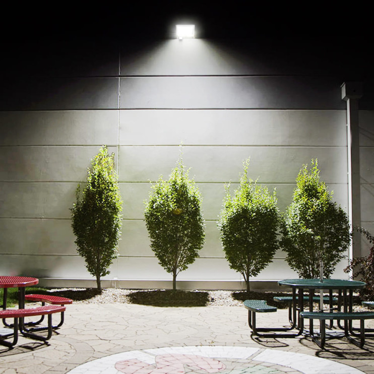 Прожектор с датчиком движения и освещения LED VIDEX F2e 50W 5000K 5000Lm - Новаторстрой - фото 6