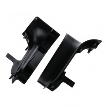 Кут внутрішній для плінтуса TIS чорний з коекструзією (ПЛГНК-0062)