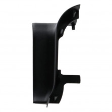 Кут внутрішній для плінтуса TIS чорний з коекструзією (ПЛГНК-0062)